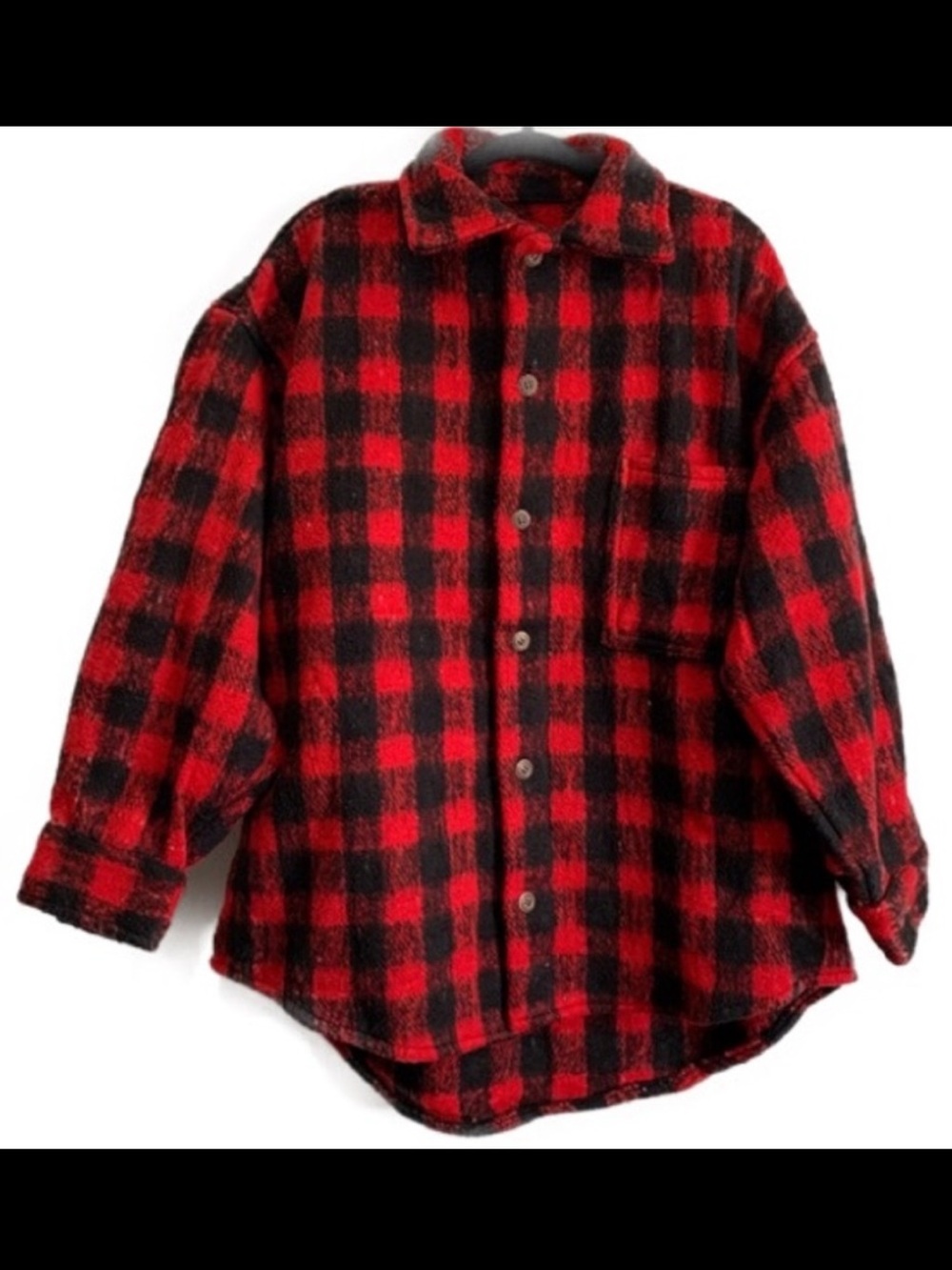 Earth Ragz Checkered Print Shacket